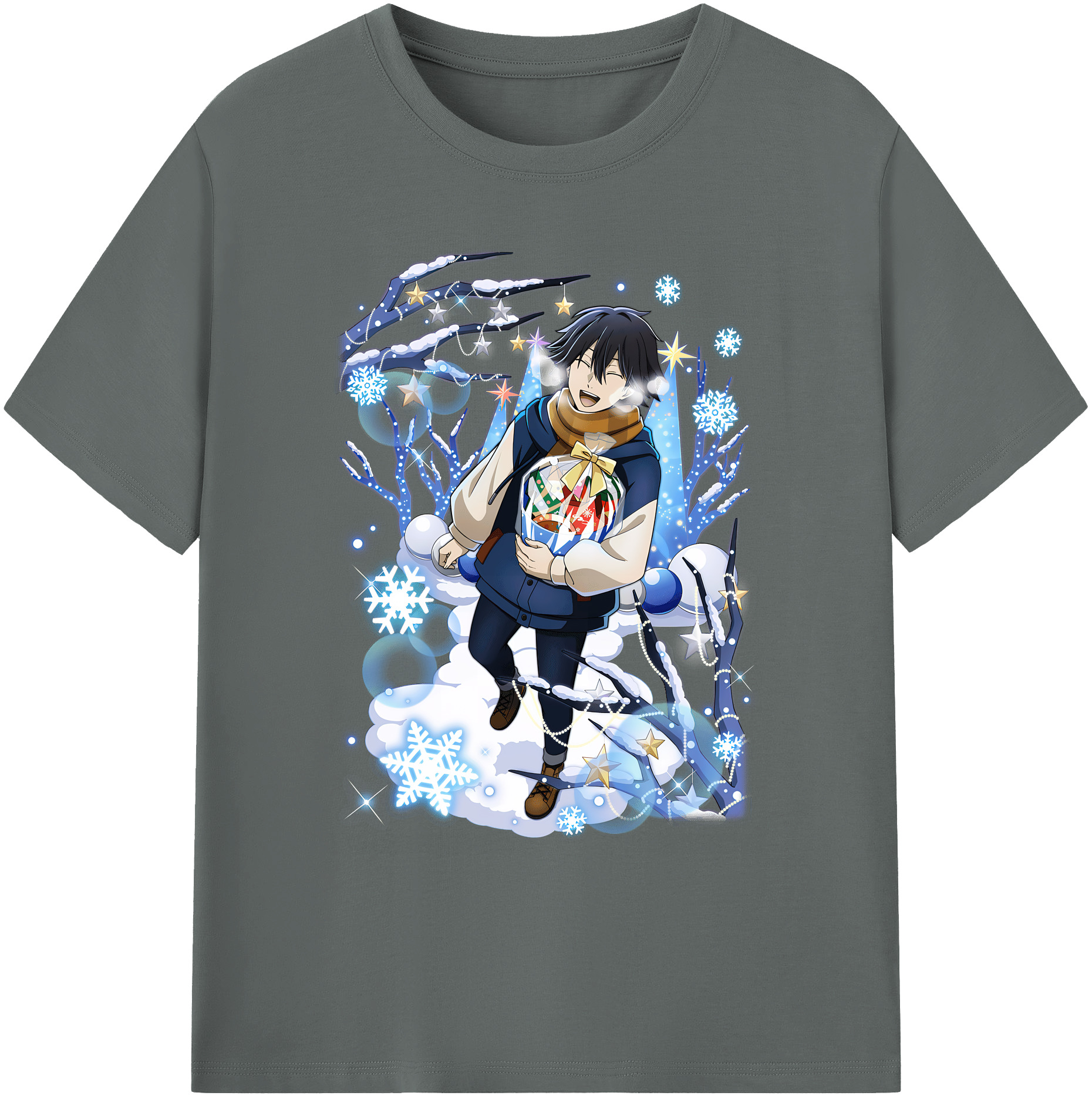 （画像用） 文豪ストレイドッグス Bungo Stray Dogs 綿100％ メンズ半袖Tシャツ｜肌触りやわらか＆通気性